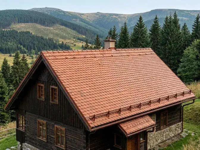FIX TRUBKA BOBR - Fotorecenze - dům na horách, protisněhová zábrana JOKL
